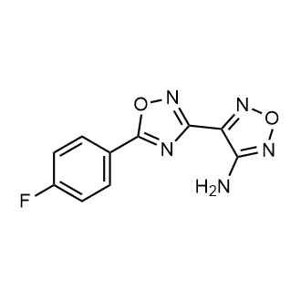 4-(5-(4-Fluorophenyl)-1,2,4-oxadiazol-3-yl)-1,2,5-oxadiazol-3-amine|CS-0327929