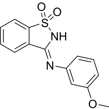 3-((3-Methoxyphenyl)imino)-2,3-dihydrobenzo[d]isothiazole 1,1-dioxide|CS-0327930