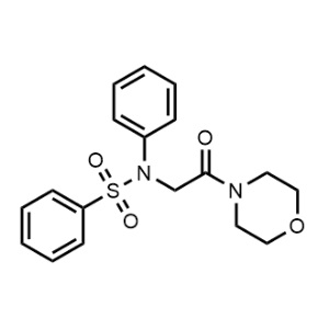 N-(2-morpholino-2-oxoethyl)-N-phenylbenzenesulfonamide|CS-0327943