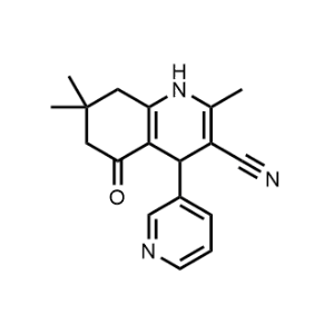 2,7,7-Trimethyl-5-oxo-4-(pyridin-3-yl)-1,4,5,6,7,8-hexahydroquinoline-3-carbonitrile|CS-0327996