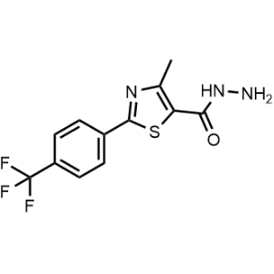 4-Methyl-2-(4-(trifluoromethyl)phenyl)thiazole-5-carbohydrazide|CS-0328191