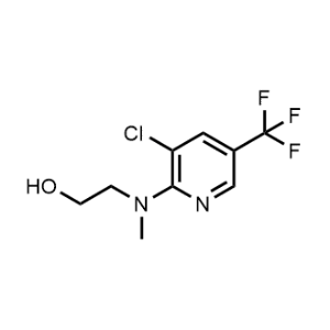 2-((3-Chloro-5-(trifluoromethyl)pyridin-2-yl)(methyl)amino)ethan-1-ol|CS-0328192