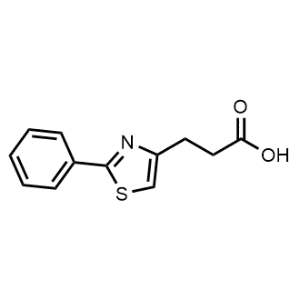 3-(2-Phenylthiazol-4-yl)propanoic acid|CS-0328259