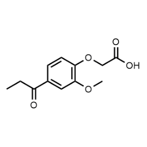 2-(2-Methoxy-4-propionylphenoxy)acetic acid|CS-0328288