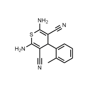 2,6-Diamino-4-(o-tolyl)-4H-thiopyran-3,5-dicarbonitrile|CS-0328370