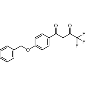 1-(4-(Benzyloxy)phenyl)-4,4,4-trifluorobutane-1,3-dione|CS-0328428