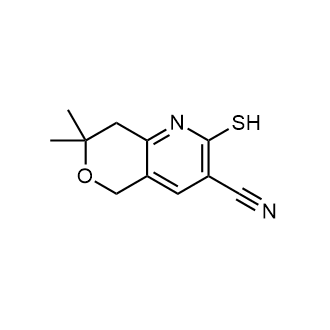 2-Mercapto-7,7-dimethyl-7,8-dihydro-5H-pyrano[4,3-b]pyridine-3-carbonitrile|CS-0328716