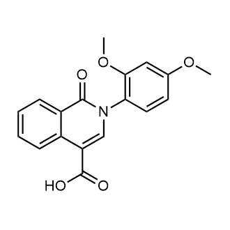 2-(2,4-Dimethoxyphenyl)-1-oxo-1,2-dihydroisoquinoline-4-carboxylic acid|CS-0328734