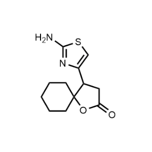 4-(2-Aminothiazol-4-yl)-1-oxaspiro[4.5]Decan-2-one|CS-0328855