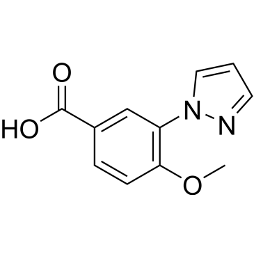 4-Methoxy-3-(1H-pyrazol-1-yl)benzoic acid|CS-0328857