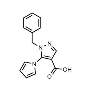1-Benzyl-5-(1H-pyrrol-1-yl)-1H-pyrazole-4-carboxylic acid|CS-0329193