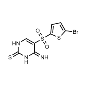 5-((5-Bromothiophen-2-yl)sulfonyl)-4-imino-3,4-dihydropyrimidine-2(1H)-thione|CS-0329230