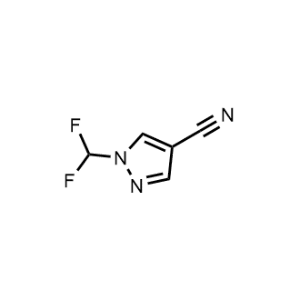 1-(Difluoromethyl)-1H-pyrazole-4-carbonitrile|CS-0329232