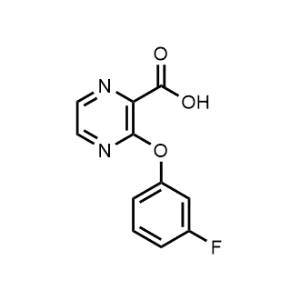 3-(3-Fluorophenoxy)pyrazine-2-carboxylic acid|CS-0329236