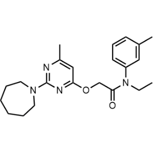 2-((2-(Azepan-1-yl)-6-methylpyrimidin-4-yl)oxy)-N-ethyl-N-(m-tolyl)acetamide|CS-0329247