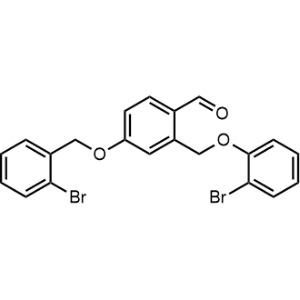 4-((2-Bromobenzyl)oxy)-2-((2-bromophenoxy)methyl)benzaldehyde|CS-0329433