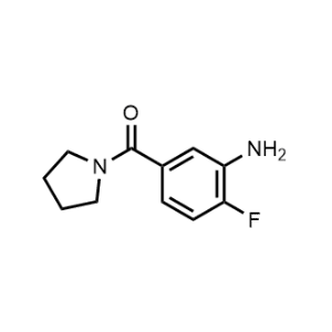 (3-Amino-4-fluorophenyl)(pyrrolidin-1-yl)methanone|CS-0329531