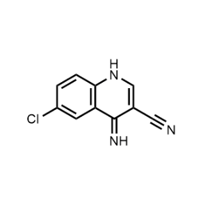 6-Chloro-4-imino-1,4-dihydroquinoline-3-carbonitrile|CS-0329549