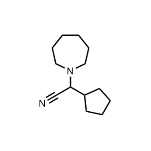 2-(Azepan-1-yl)-2-cyclopentylacetonitrile|CS-0329611