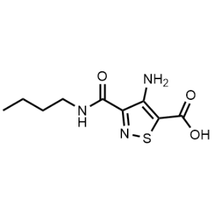 4-Amino-3-(butylcarbamoyl)isothiazole-5-carboxylic acid|CS-0329620