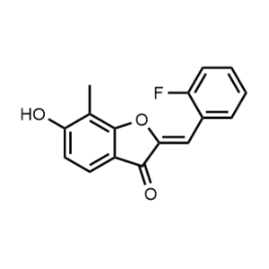 2-(2-Fluorobenzylidene)-6-hydroxy-7-methylbenzofuran-3(2H)-one|CS-0329673