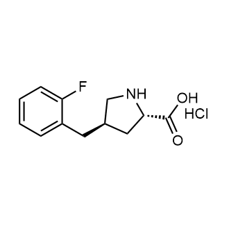 (2S,4R)-4-(2-fluorobenzyl)pyrrolidine-2-carboxylic acid hydrochloride|CS-0329762