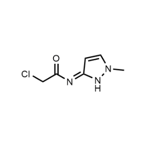 2-Chloro-N-(1-methyl-1,2-dihydro-3H-pyrazol-3-ylidene)acetamide|CS-0330005