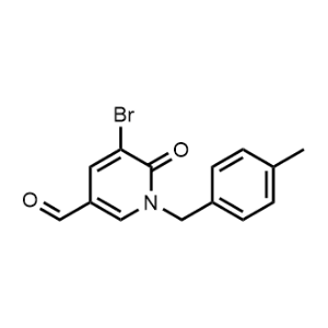 5-Bromo-1-(4-methylbenzyl)-6-oxo-1,6-dihydropyridine-3-carbaldehyde|CS-0330045