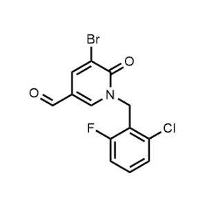 5-Bromo-1-(2-chloro-6-fluorobenzyl)-6-oxo-1,6-dihydropyridine-3-carbaldehyde|CS-0330046
