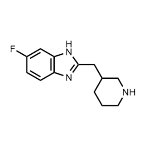 6-Fluoro-2-(piperidin-3-ylmethyl)-1H-benzo[d]imidazole|CS-0330084