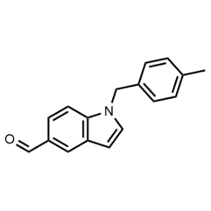 1-(4-Methylbenzyl)-1H-indole-5-carbaldehyde|CS-0330112