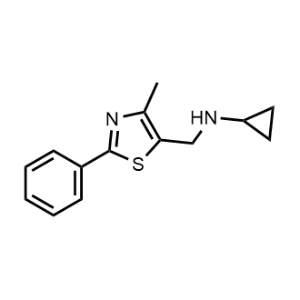 N-((4-methyl-2-phenylthiazol-5-yl)methyl)cyclopropanamine|CS-0330154