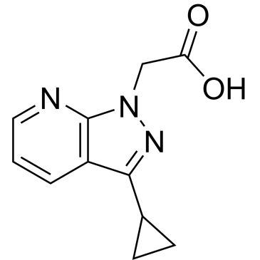 2-(3-Cyclopropyl-1H-pyrazolo[3,4-b]pyridin-1-yl)acetic acid|CS-0330162