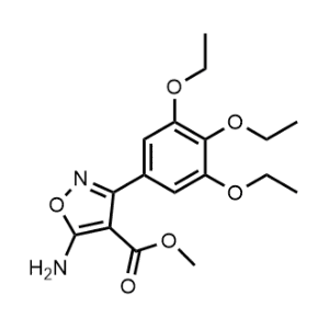 Methyl 5-amino-3-(3,4,5-triethoxyphenyl)isoxazole-4-carboxylate|CS-0330415