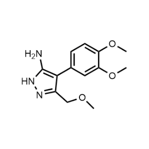 4-(3,4-Dimethoxyphenyl)-3-(methoxymethyl)-1H-pyrazol-5-amine|CS-0330492