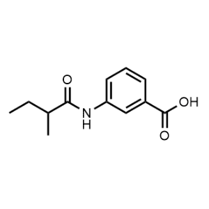 3-(2-Methylbutanamido)benzoic acid|CS-0330521