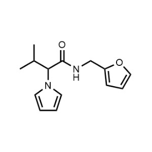 N-(furan-2-ylmethyl)-3-methyl-2-(1H-pyrrol-1-yl)butanamide|CS-0330561