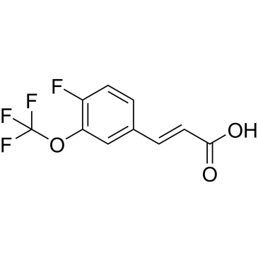 3-(4-Fluoro-3-(trifluoromethoxy)phenyl)acrylic acid|CS-0330578