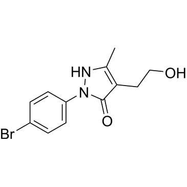 2-(4-Bromophenyl)-4-(2-hydroxyethyl)-5-methyl-1,2-dihydro-3H-pyrazol-3-one|CS-0330618