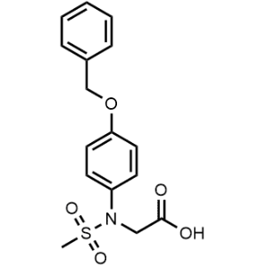 N-(4-(benzyloxy)phenyl)-N-(methylsulfonyl)glycine|CS-0330715