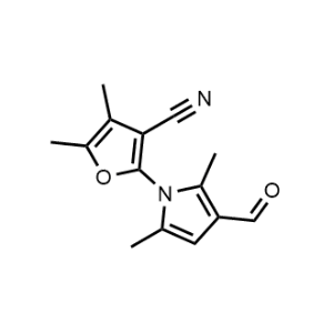 2-(3-Formyl-2,5-dimethyl-1H-pyrrol-1-yl)-4,5-dimethylfuran-3-carbonitrile|CS-0330753
