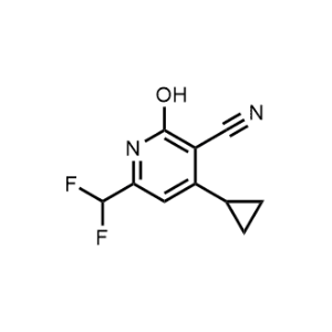 4-Cyclopropyl-6-(difluoromethyl)-2-hydroxynicotinonitrile|CS-0330771