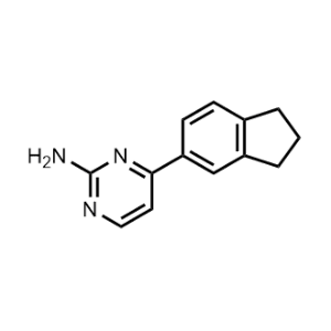 4-(2,3-Dihydro-1H-inden-5-yl)pyrimidin-2-amine|CS-0330798