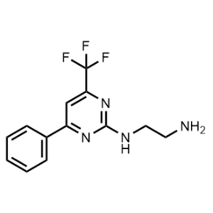 N1-(4-phenyl-6-(trifluoromethyl)pyrimidin-2-yl)ethane-1,2-diamine|CS-0330844