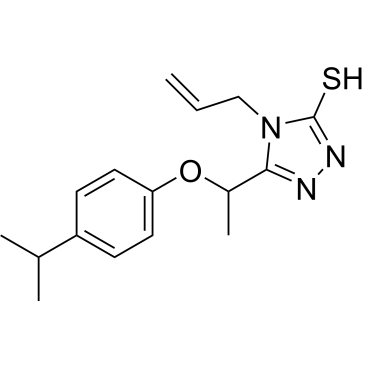 4-Allyl-5-(1-(4-isopropylphenoxy)ethyl)-4H-1,2,4-triazole-3-thiol|CS-0330851