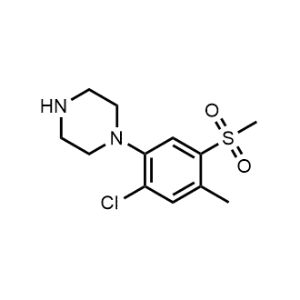 1-(2-Chloro-4-methyl-5-(methylsulfonyl)phenyl)piperazine|CS-0330917