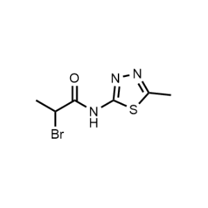 2-Bromo-N-(5-methyl-1,3,4-thiadiazol-2-yl)propanamide|CS-0330944