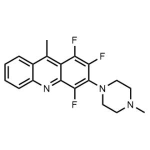 1,2,4-Trifluoro-9-methyl-3-(4-methylpiperazin-1-yl)acridine|CS-0331306