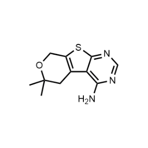 6,6-Dimethyl-5,8-dihydro-6H-pyrano[4',3':4,5]thieno[2,3-d]pyrimidin-4-amine|CS-0331473