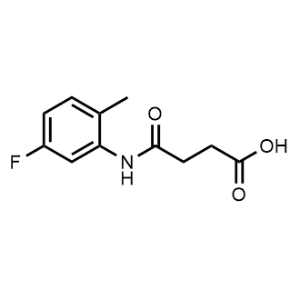 4-((5-Fluoro-2-methylphenyl)amino)-4-oxobutanoic acid|CS-0331493